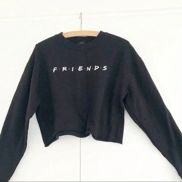 Friends The Television Series Cropped Sweatshirt - Picture 1 of 6